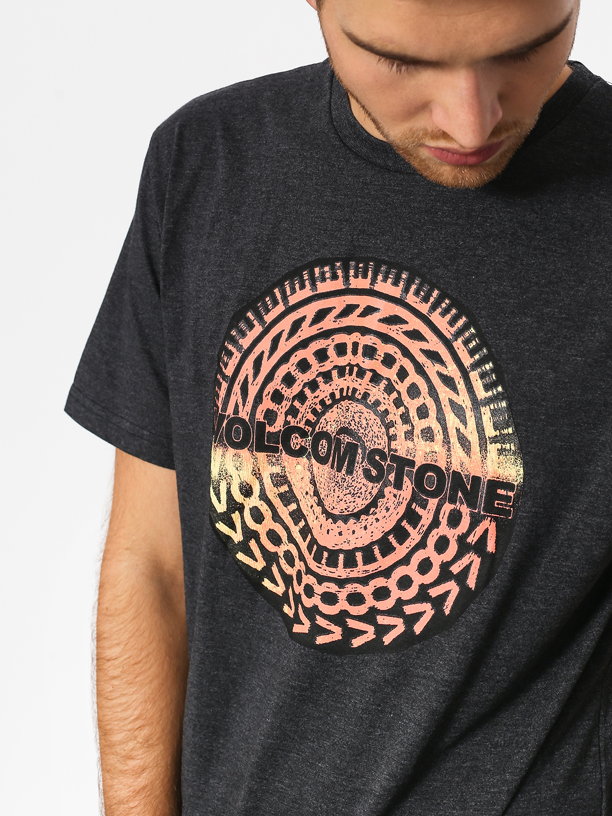 Volcom T-shirt Collide Hth (hbk)