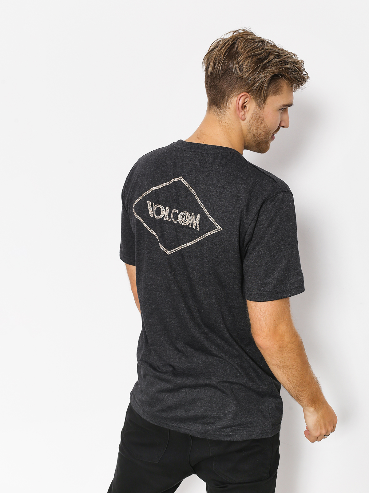 Volcom T-shirt Center Hth (hbk)