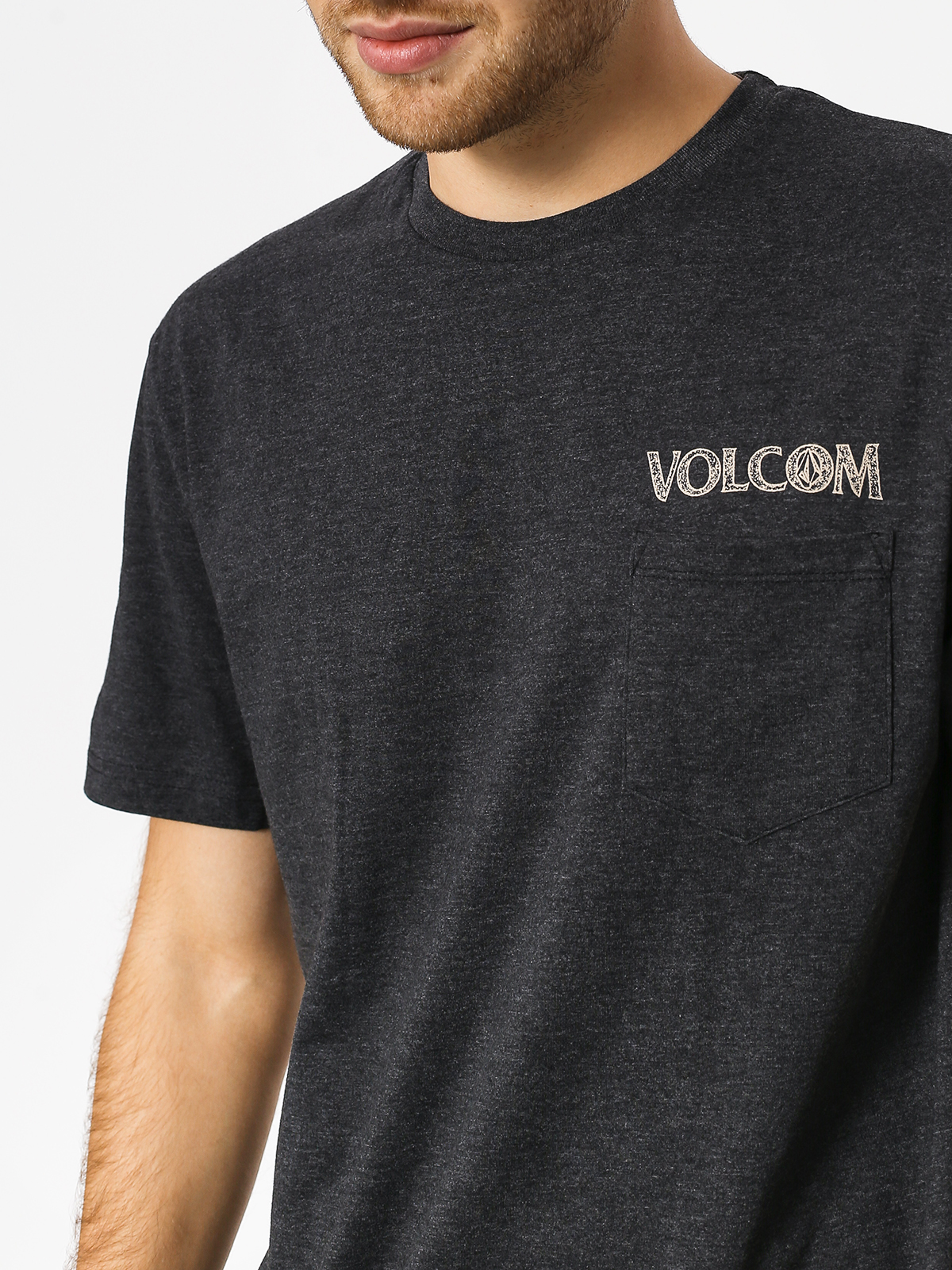 Volcom T-shirt Center Hth (hbk)