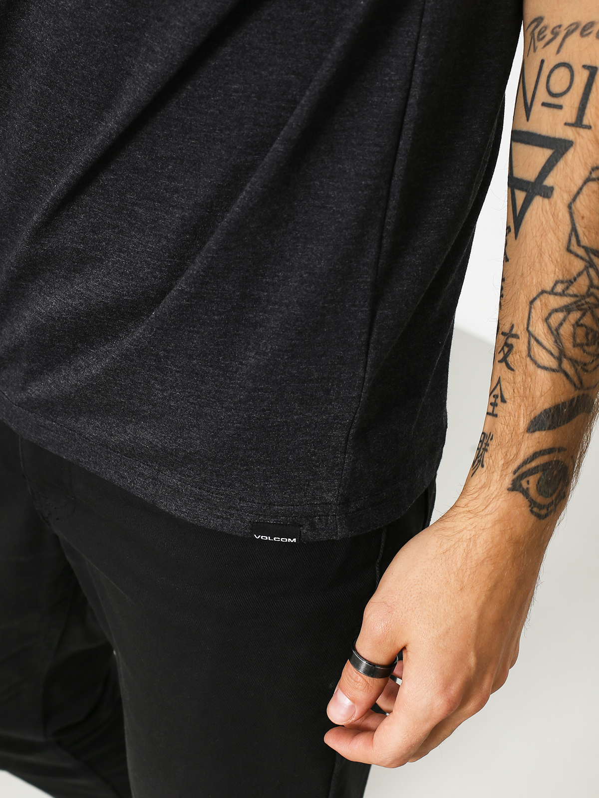 Volcom T-shirt Center Hth (hbk)