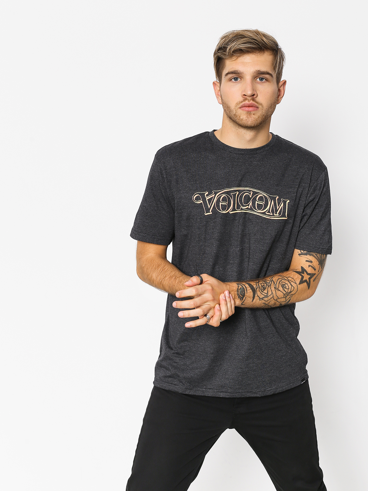 Volcom T-shirt En Route Hth (hbk)