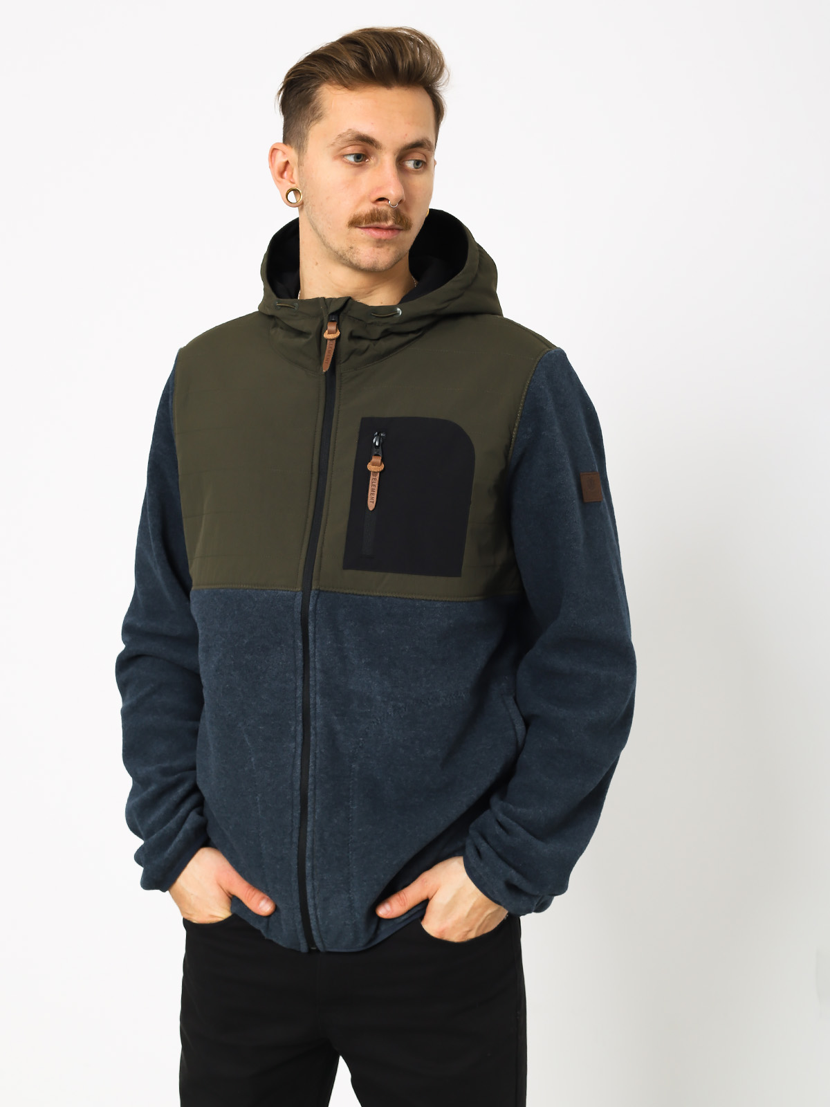 Element Trent Zip Hoodie (india ink ht)
