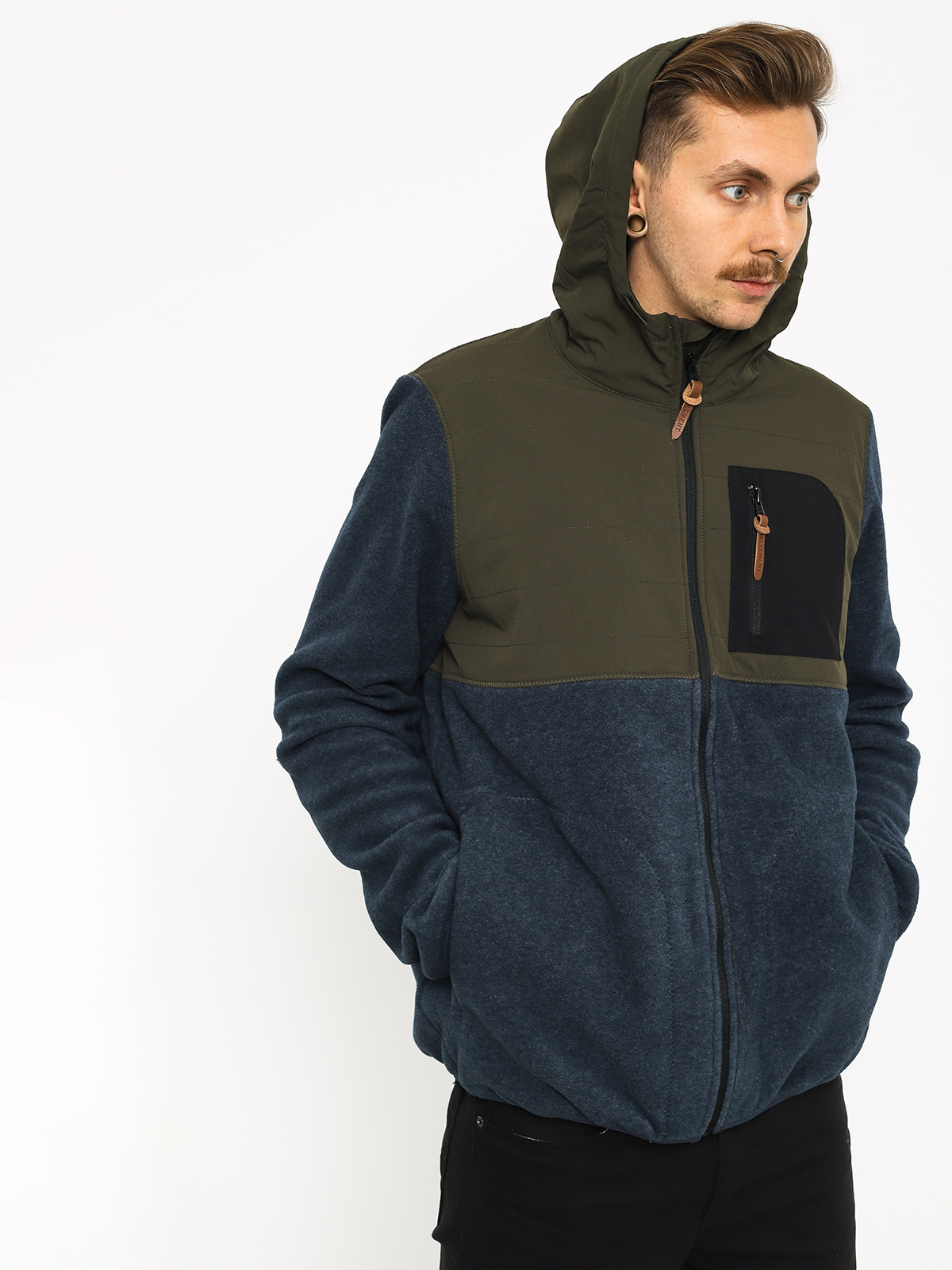 Element Trent Zip Hoodie (india ink ht)