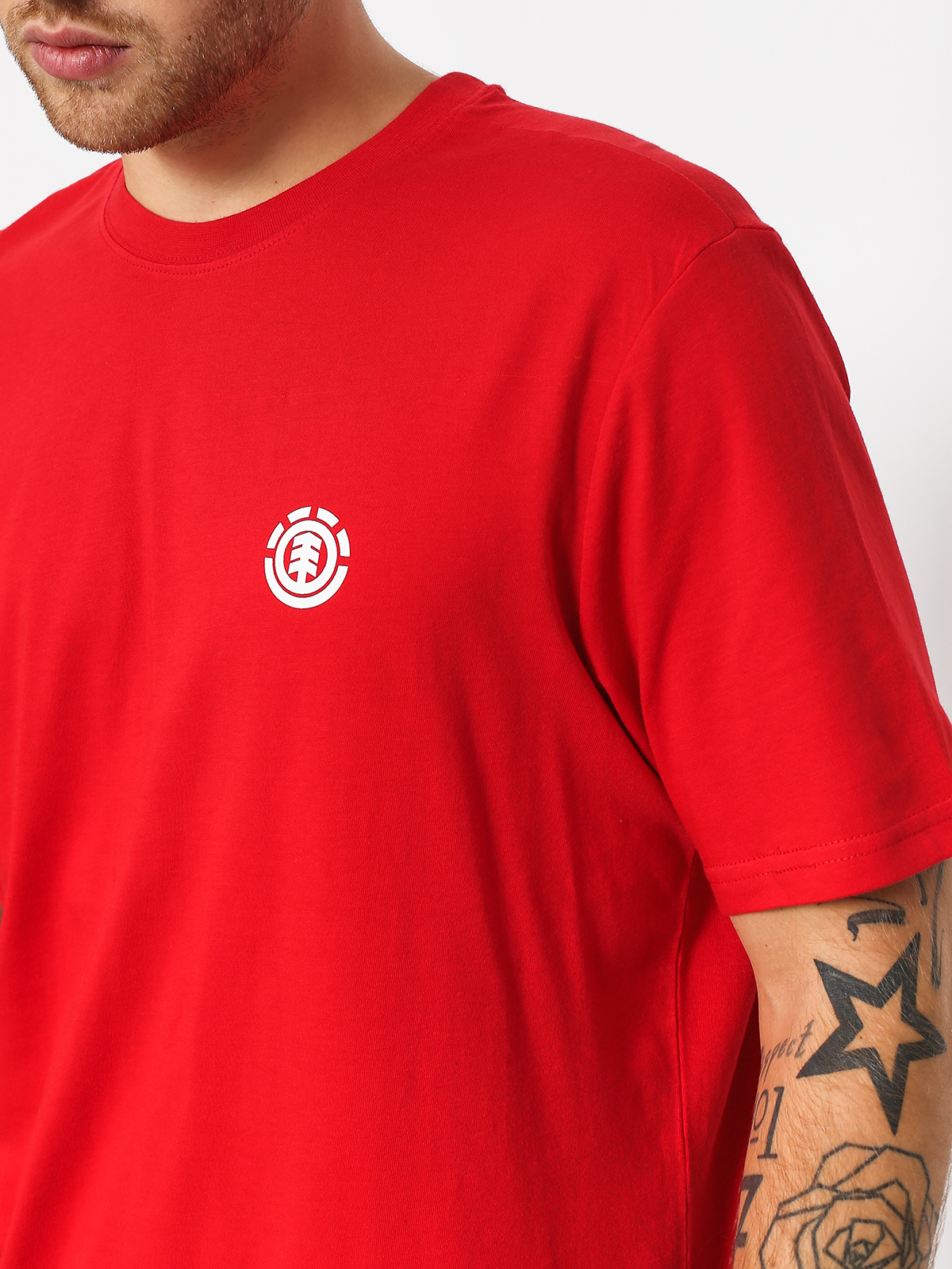 Element T-shirt Kh Smile (fire red)