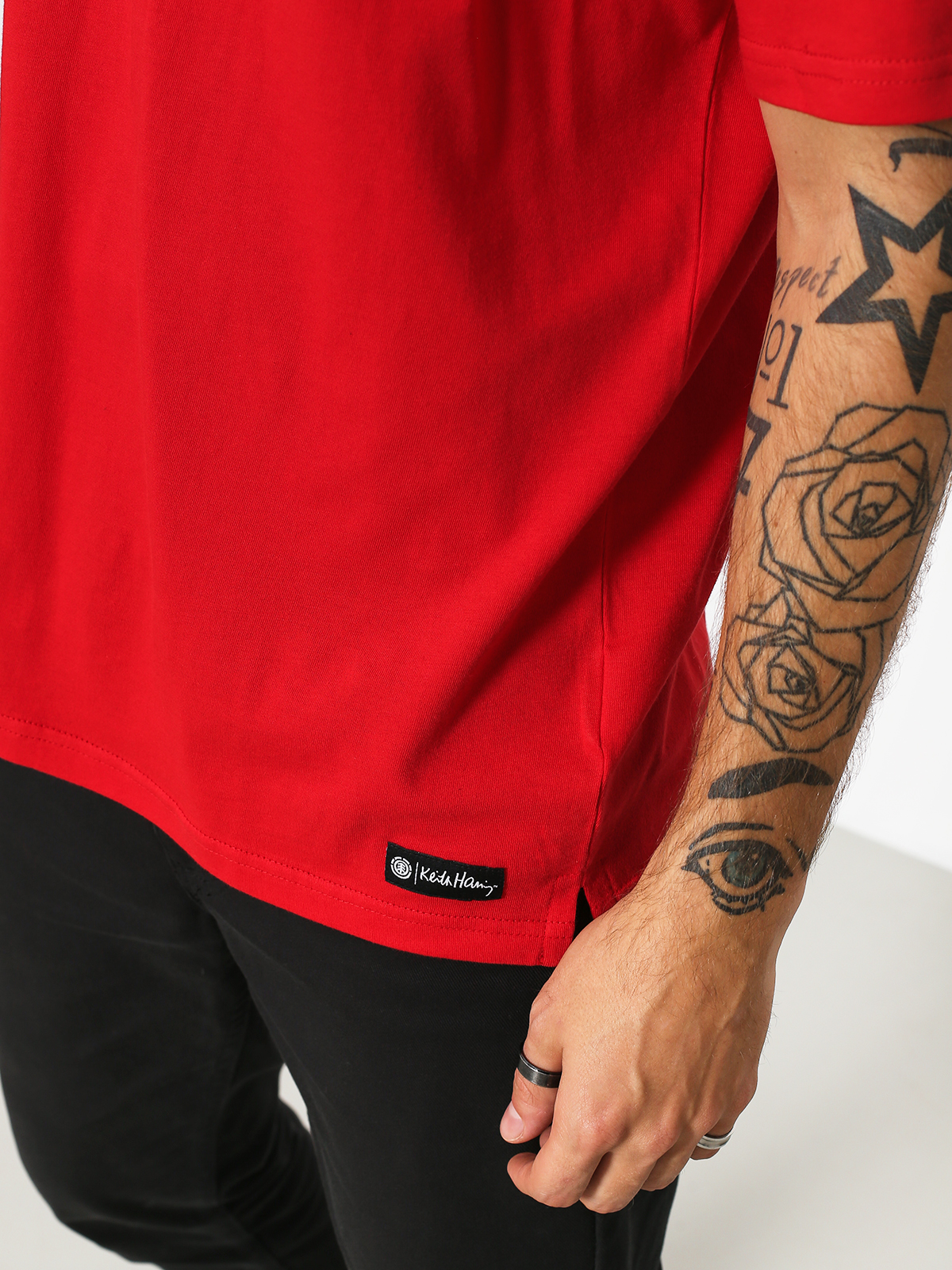 Element T-shirt Kh Smile (fire red)