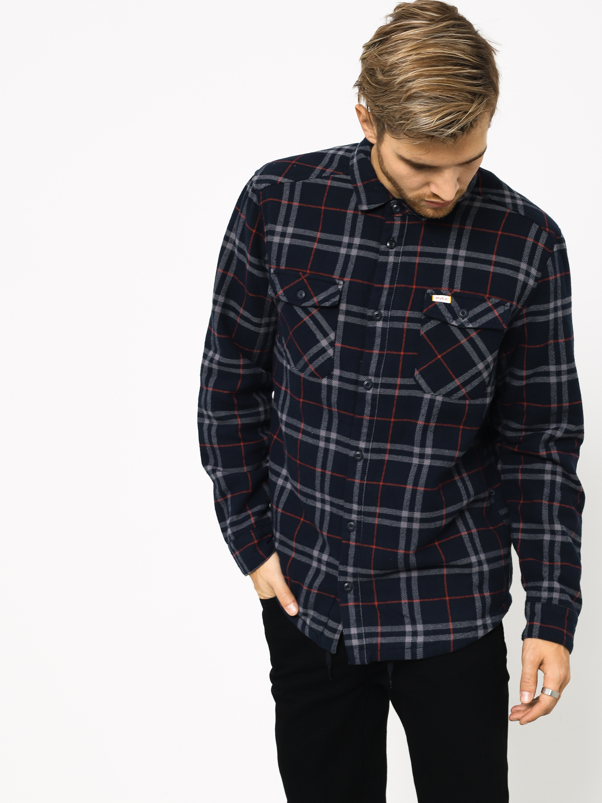 rvca plaid