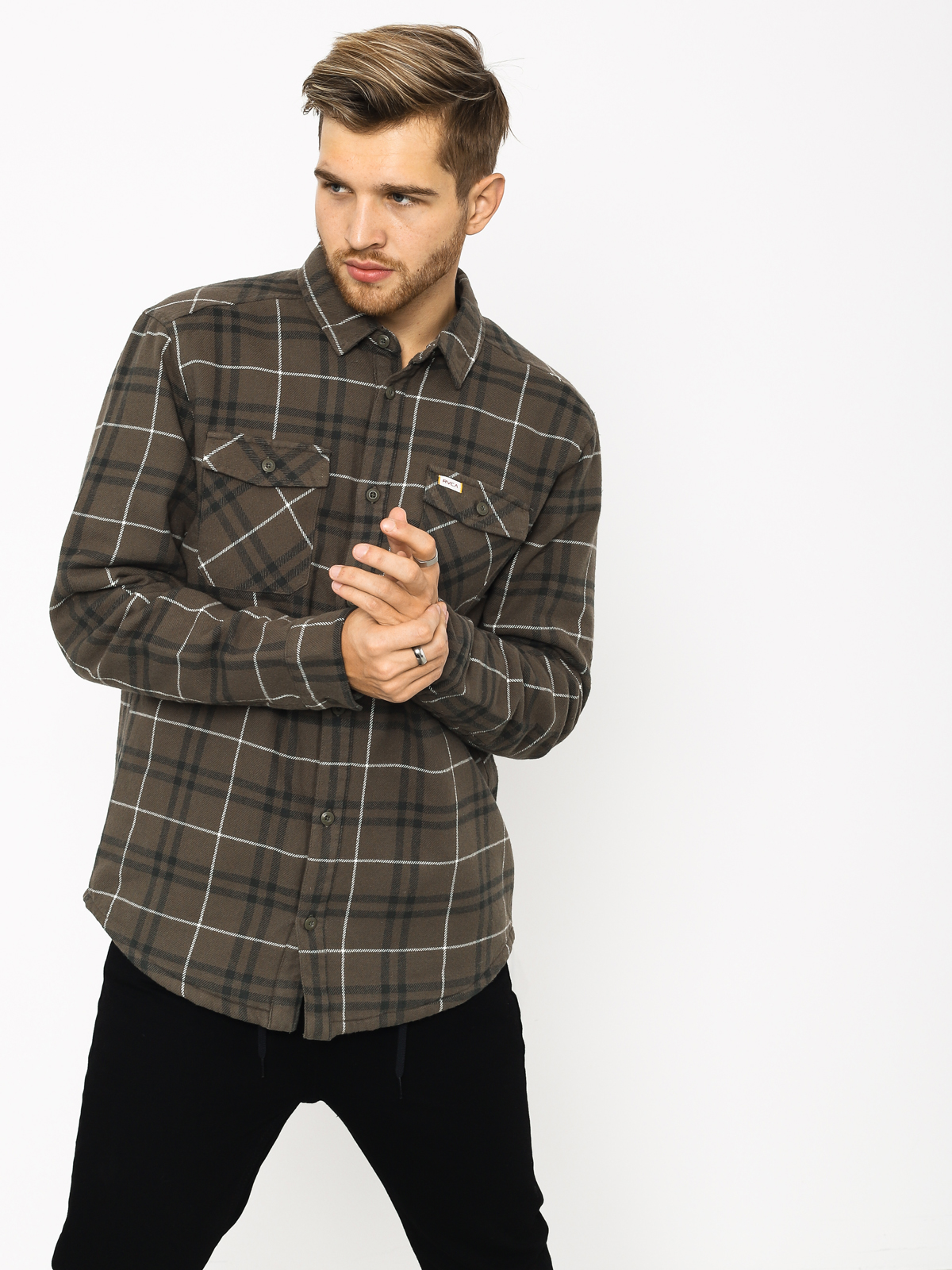 rvca plaid