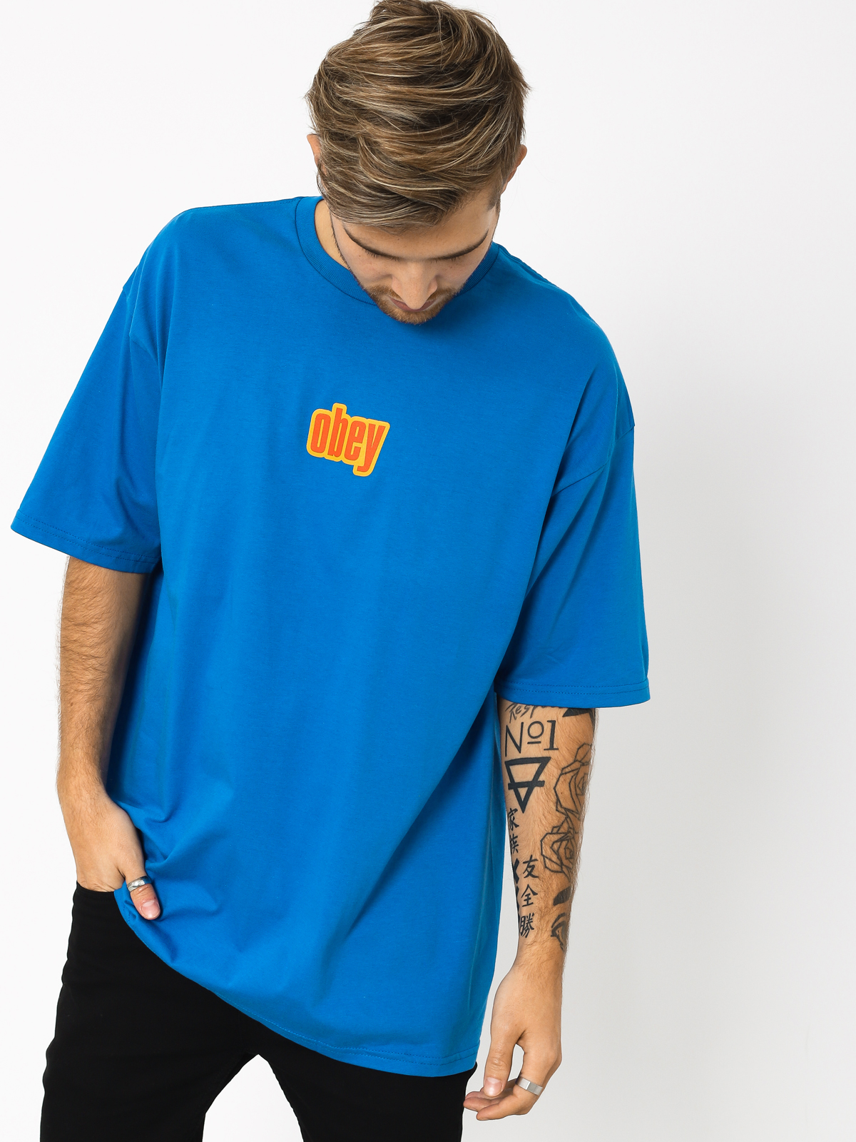 OBEY Obey 1990 T-shirt (royal blue)