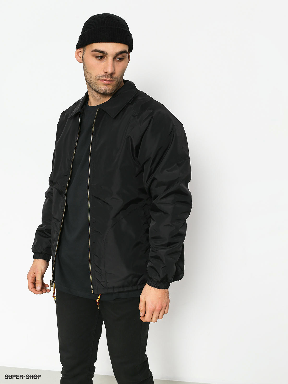 Brixton Claxton Collar Sherpa Jacket (black)