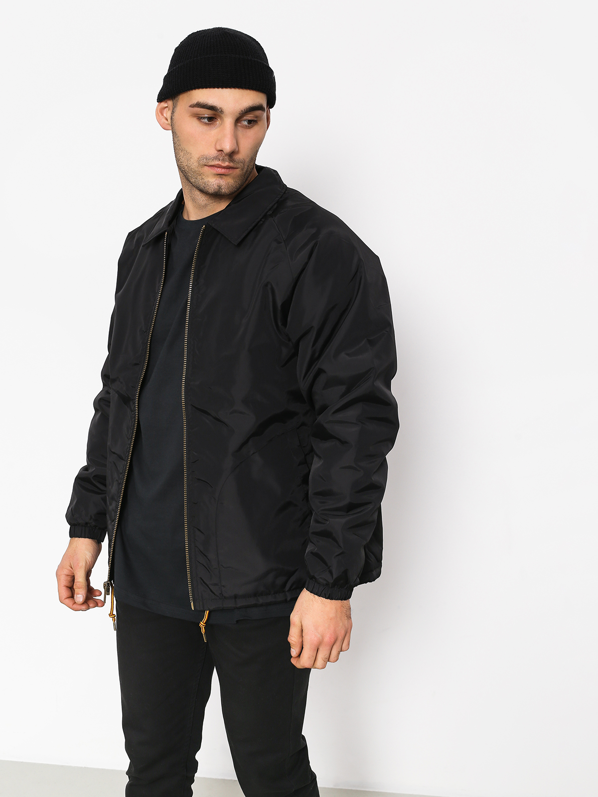 Brixton Claxton Collar Sherpa Jacket (black)