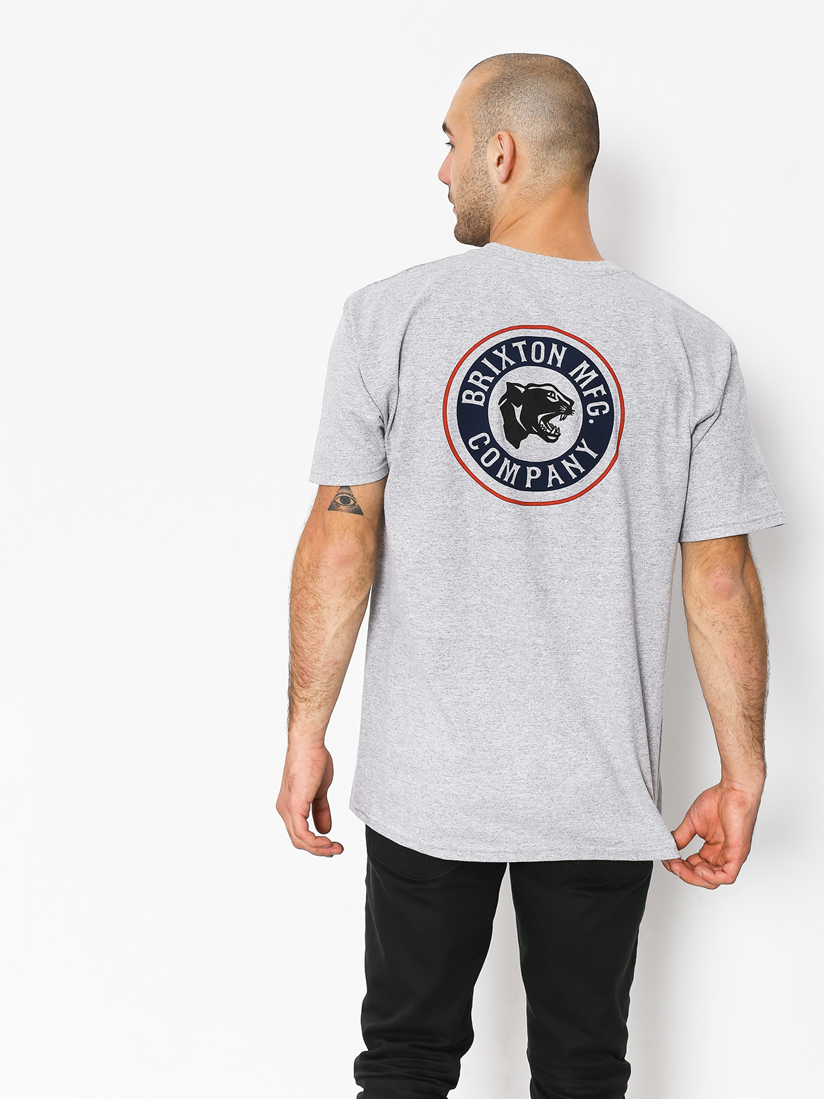 Brixton T-shirt Forte II Stt (heather grey)