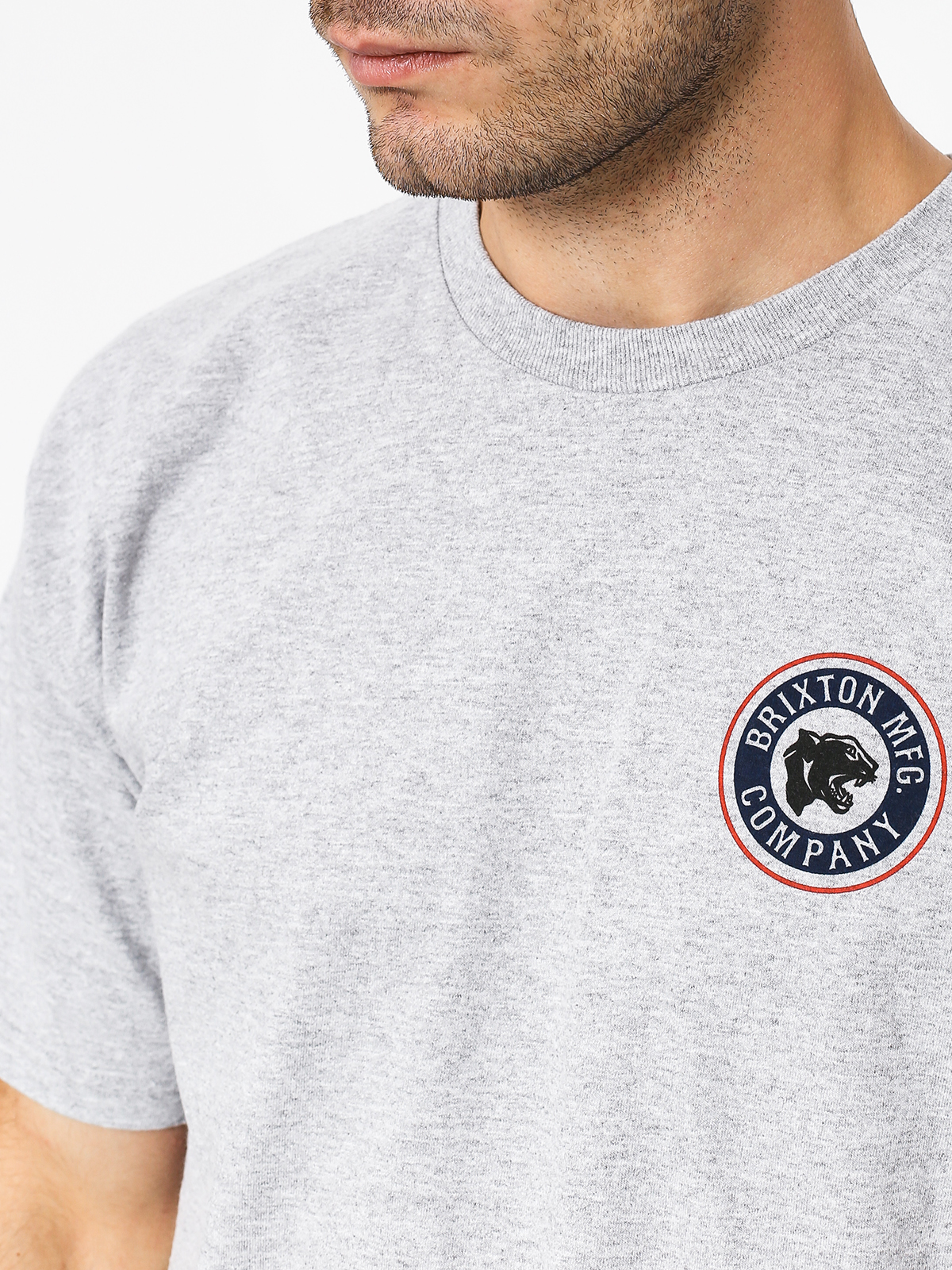 Brixton T-shirt Forte II Stt (heather grey)