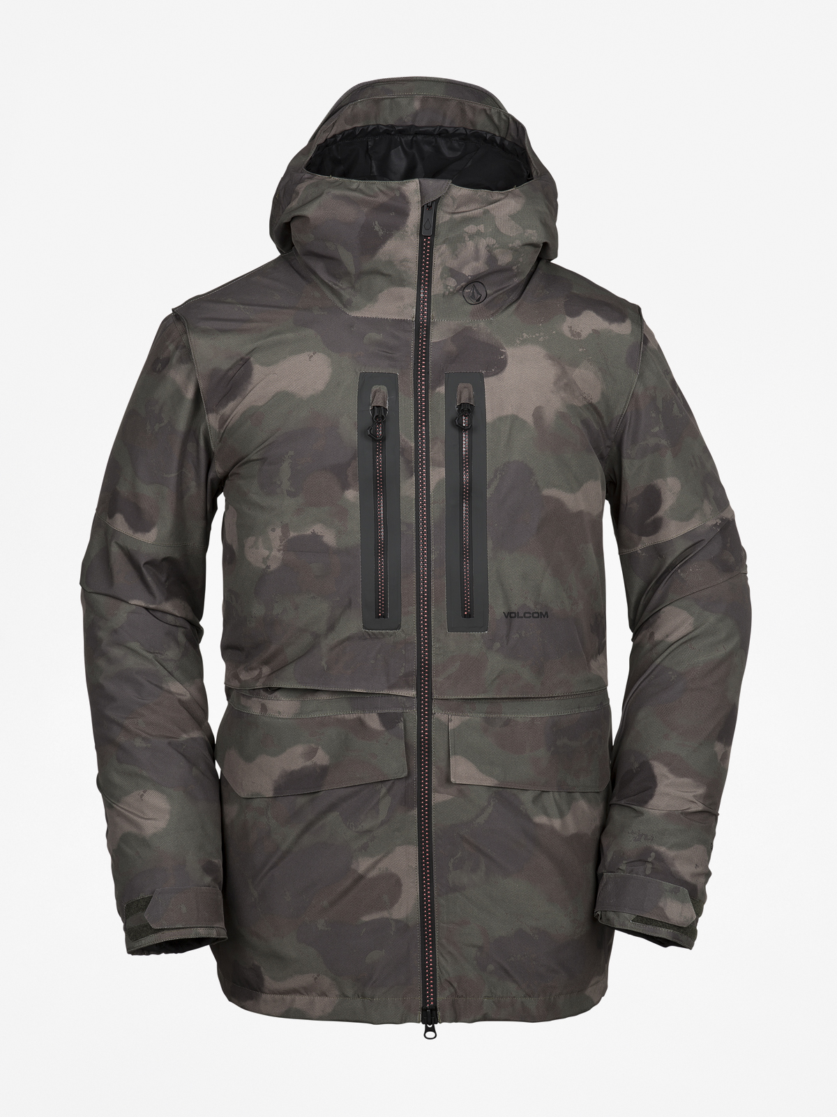 Mens Volcom Stone Gore Tex Snowboard jacket (cam)
