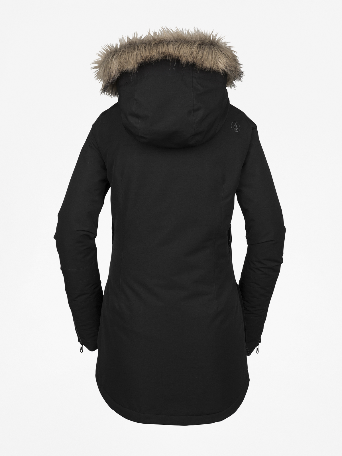 Womens Volcom Fawn Ins Snowboard jacket (blk)