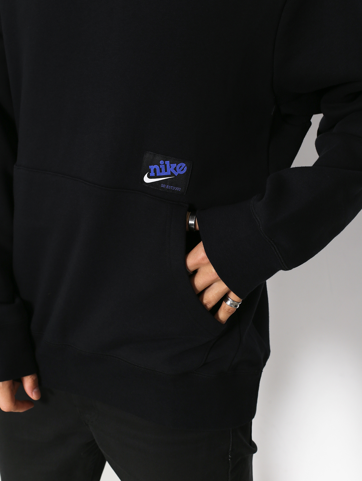 Nike SB Sb Icon 2002 HD Hoodie (black/white)