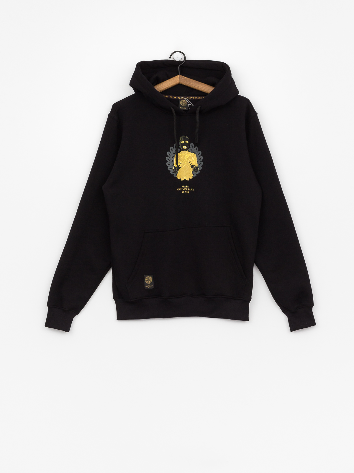 MassDnm Golden Chick HD Hoodie (black)