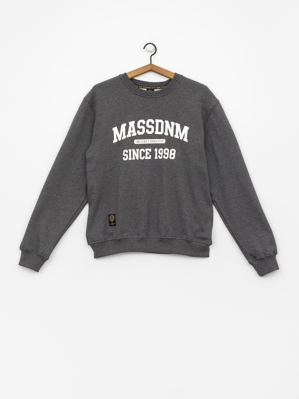 MassDnm Campus Sweatshirt (dark heather grey)