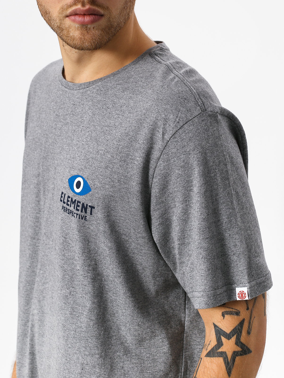 Element T-shirt About Face (grey heather)