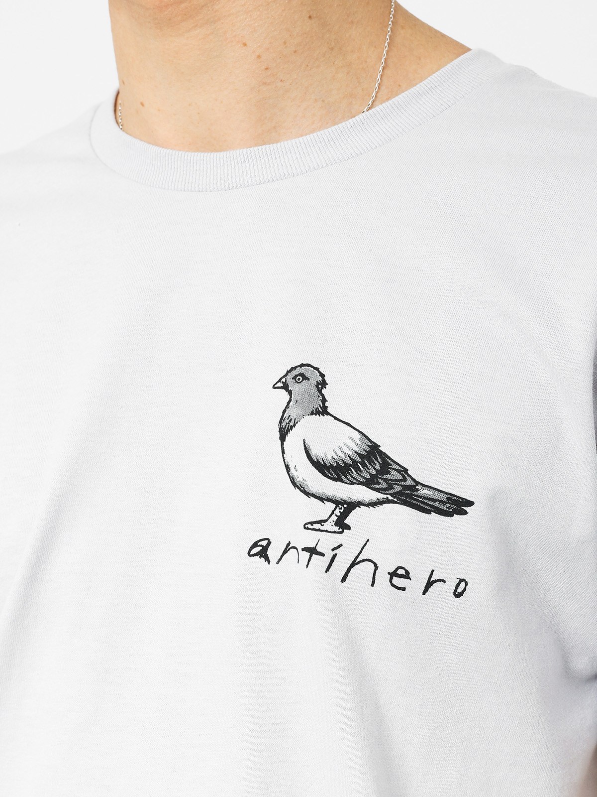 Antihero Og Pigeon T-shirt (silver/black)