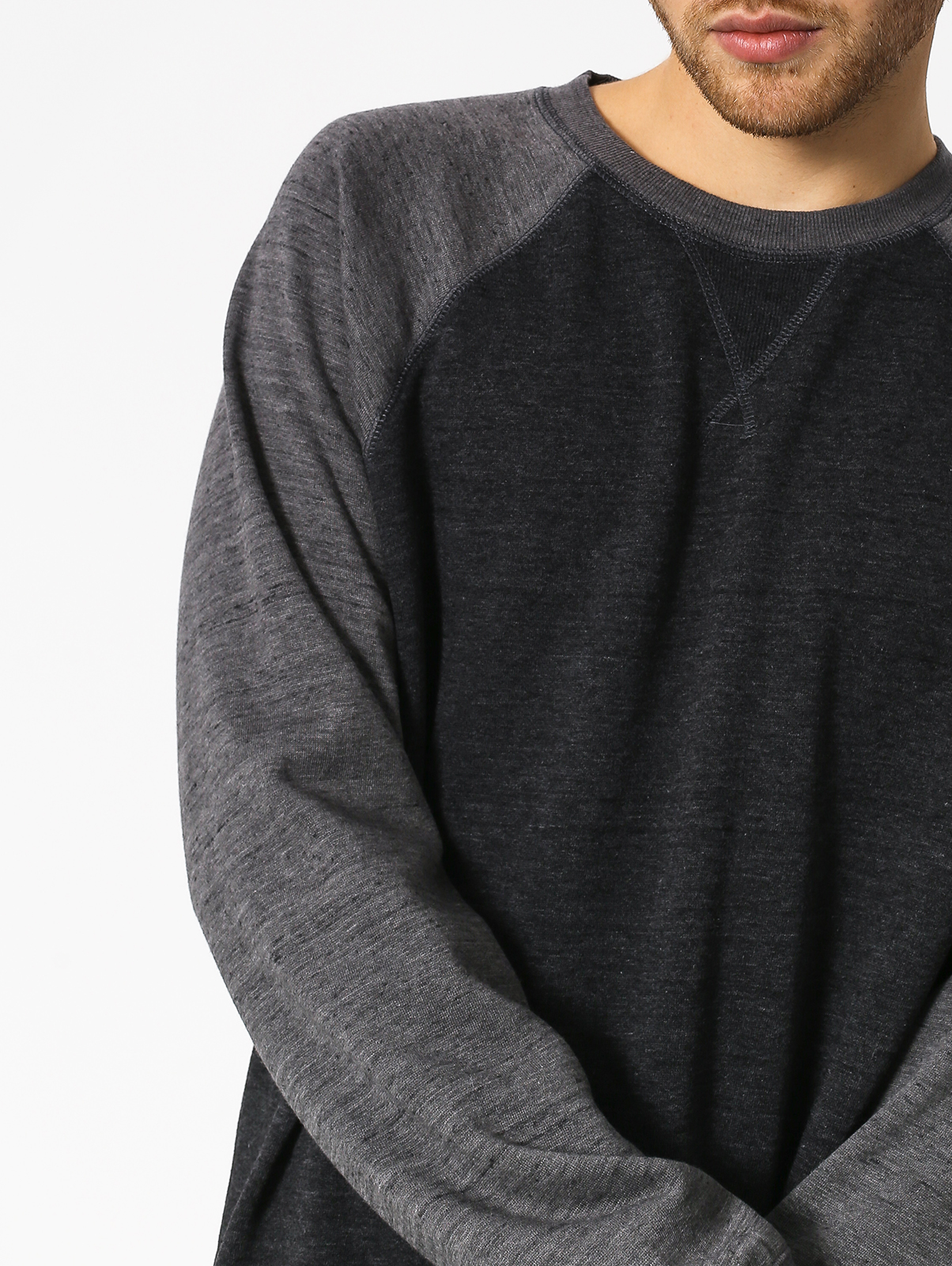 Element Sweatshirt Meridian Block Crew (flint black)