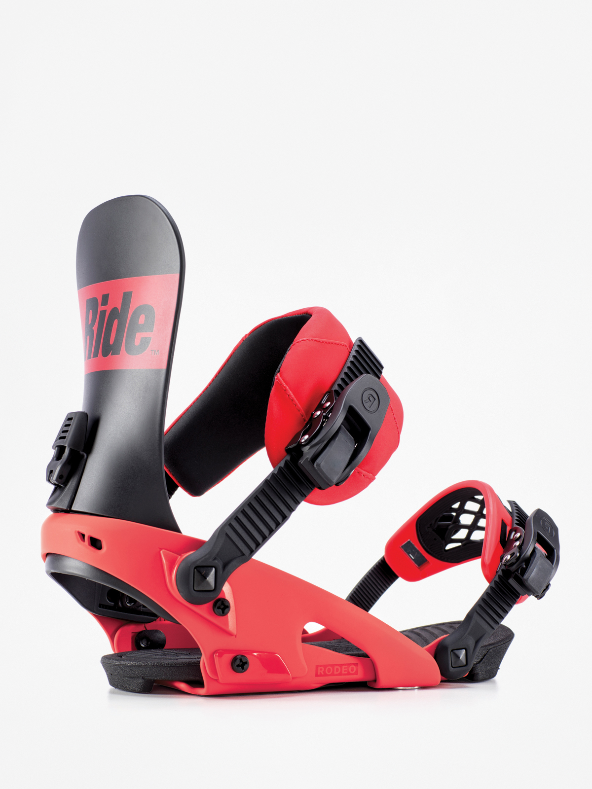 Mens Ride Rodeo Snowboard bindings (red)