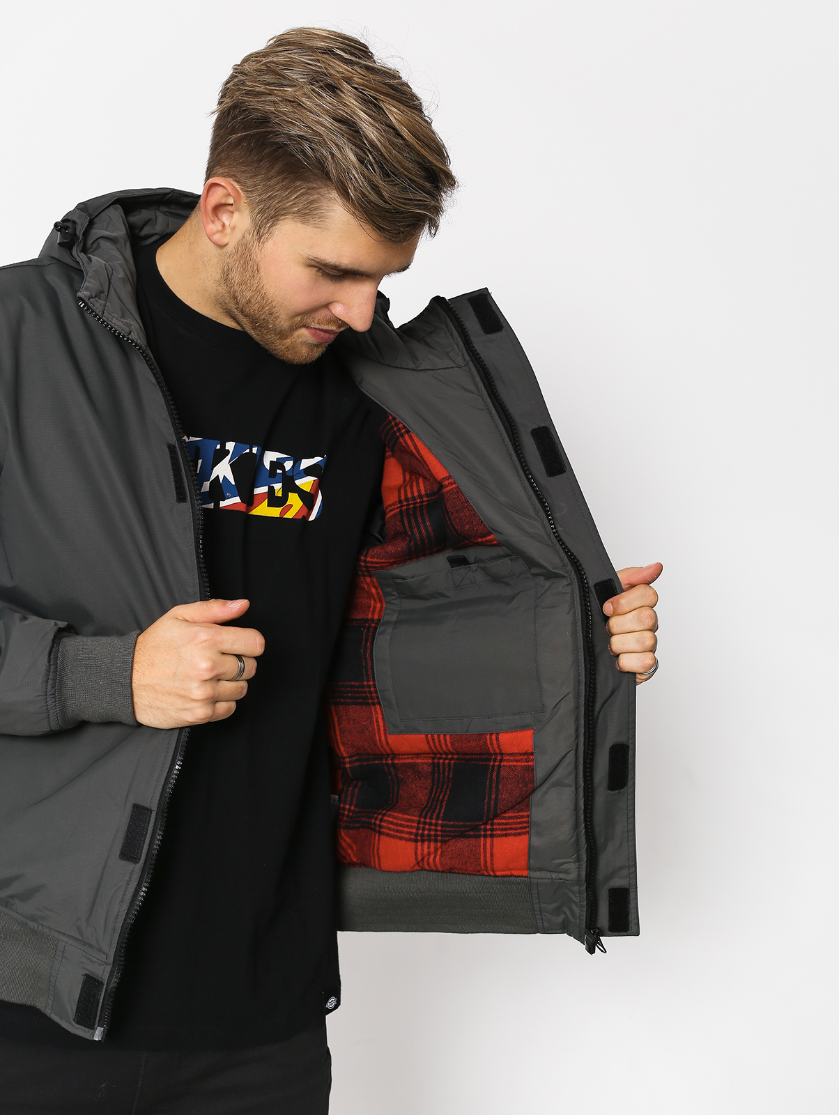 Dickies Jacket Cornwell (charcoal grey)