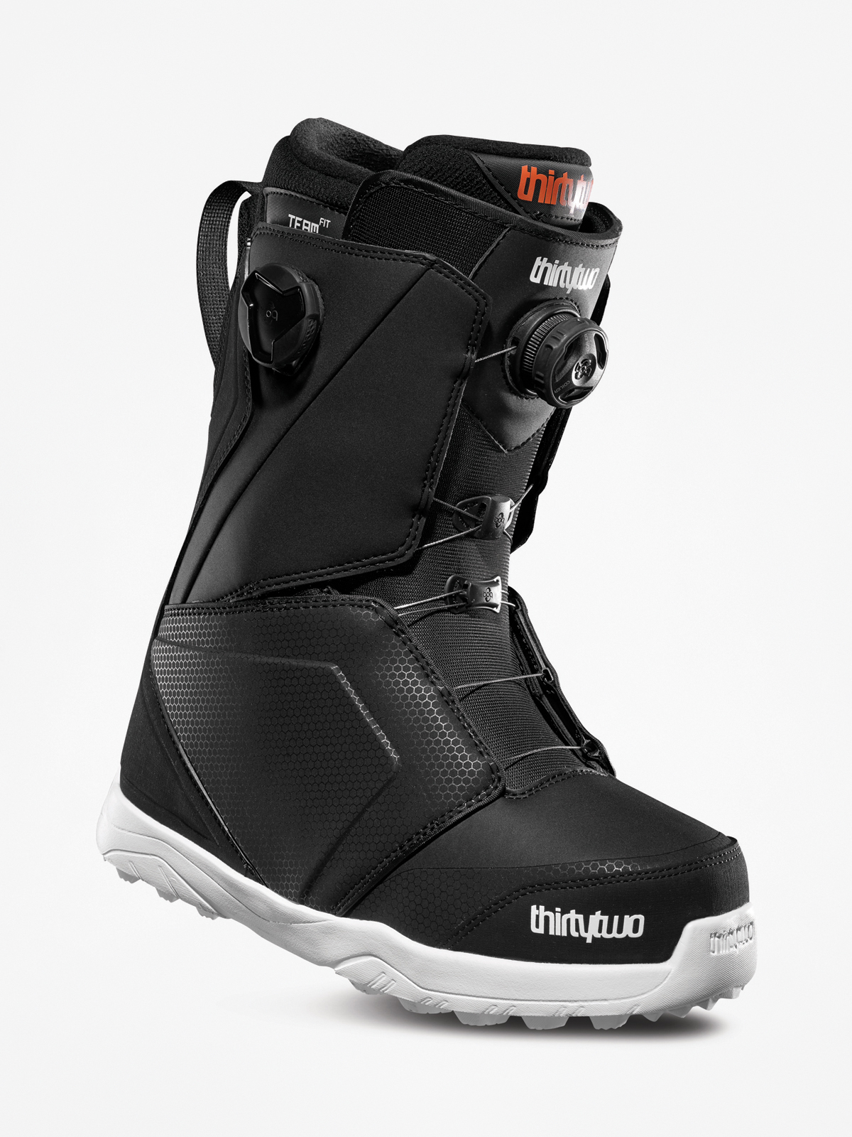 Mens ThirtyTwo Lashed Double Boa Snowboard boots (black)