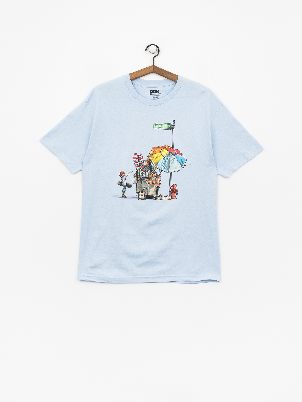 DGK Vendor T-shirt (powder blue)