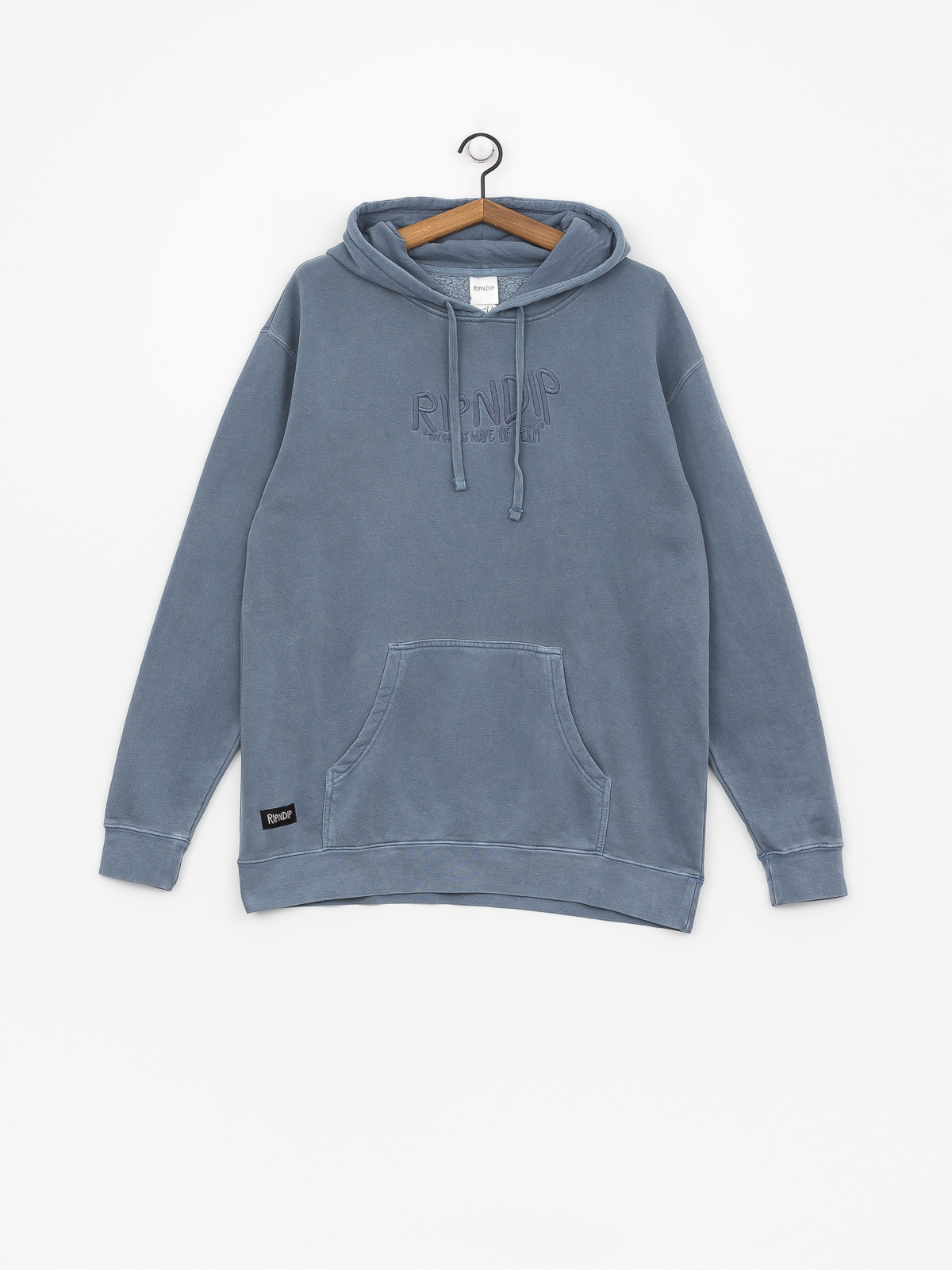RipNDip Great Wave Of Nerm HD Hoodie (baby blue)