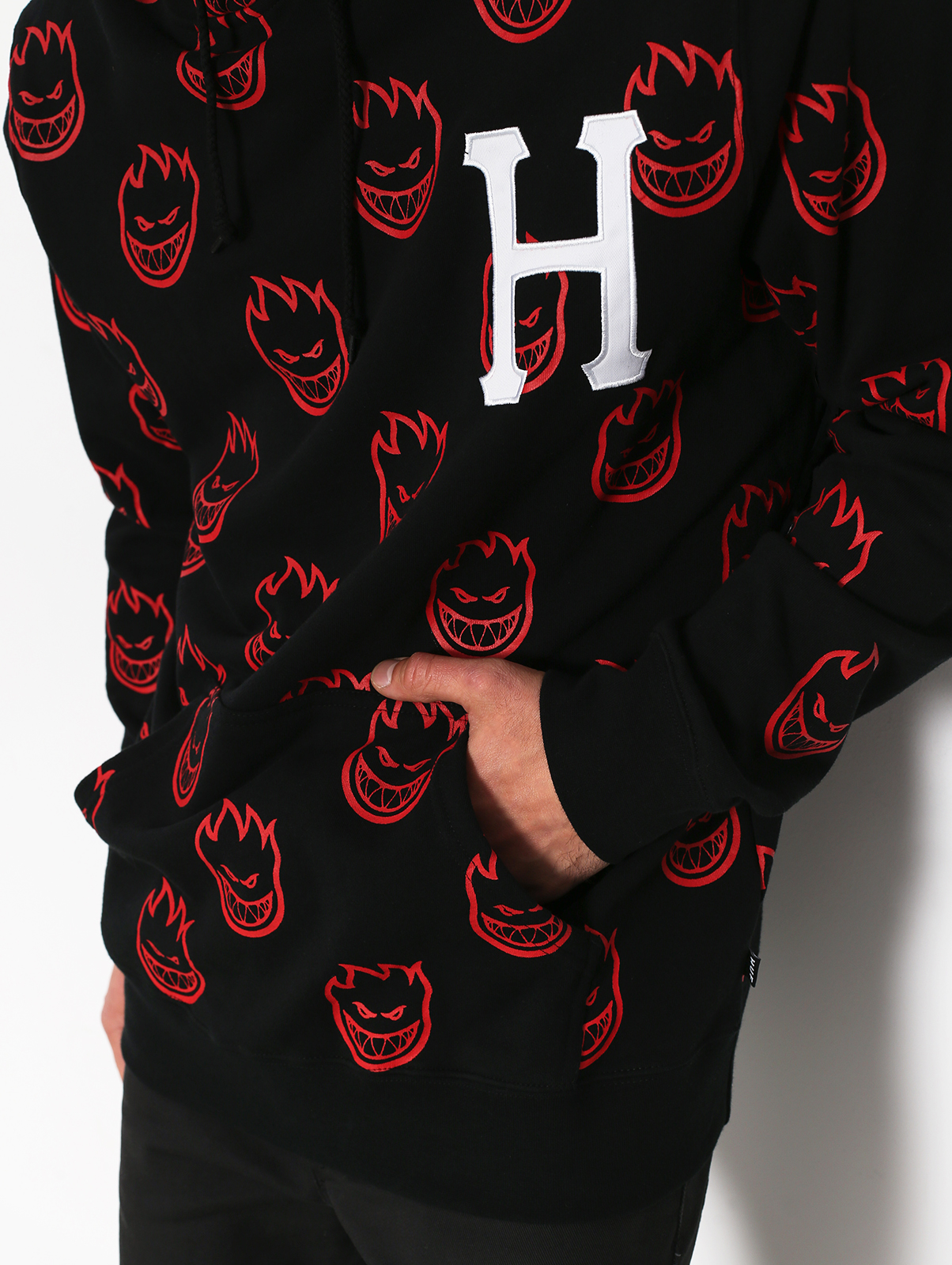 HUF Huf Spitfire Bighead HD Hoodie - black (black)