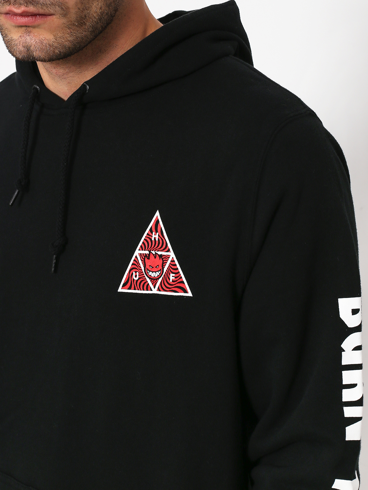 Spitfire HUF Triangle HD Hoodie (black)