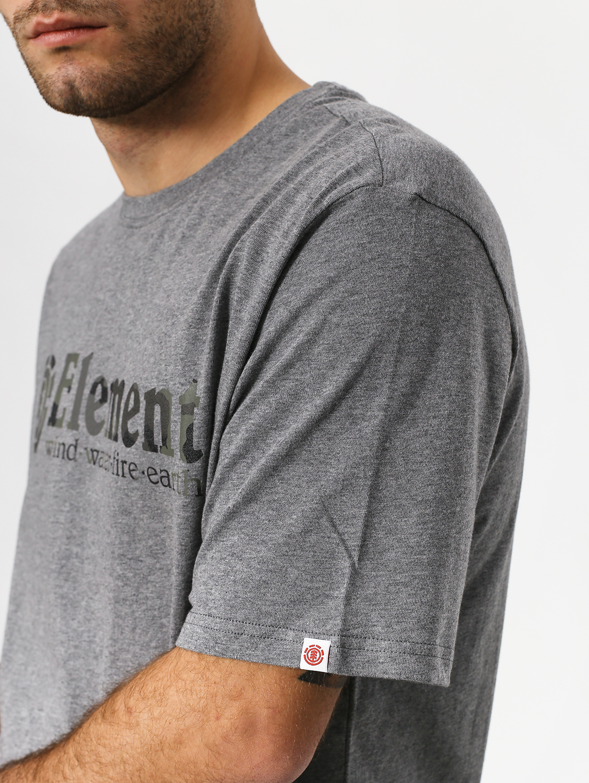Element Bark Horizontal T-shirt (grey heather)