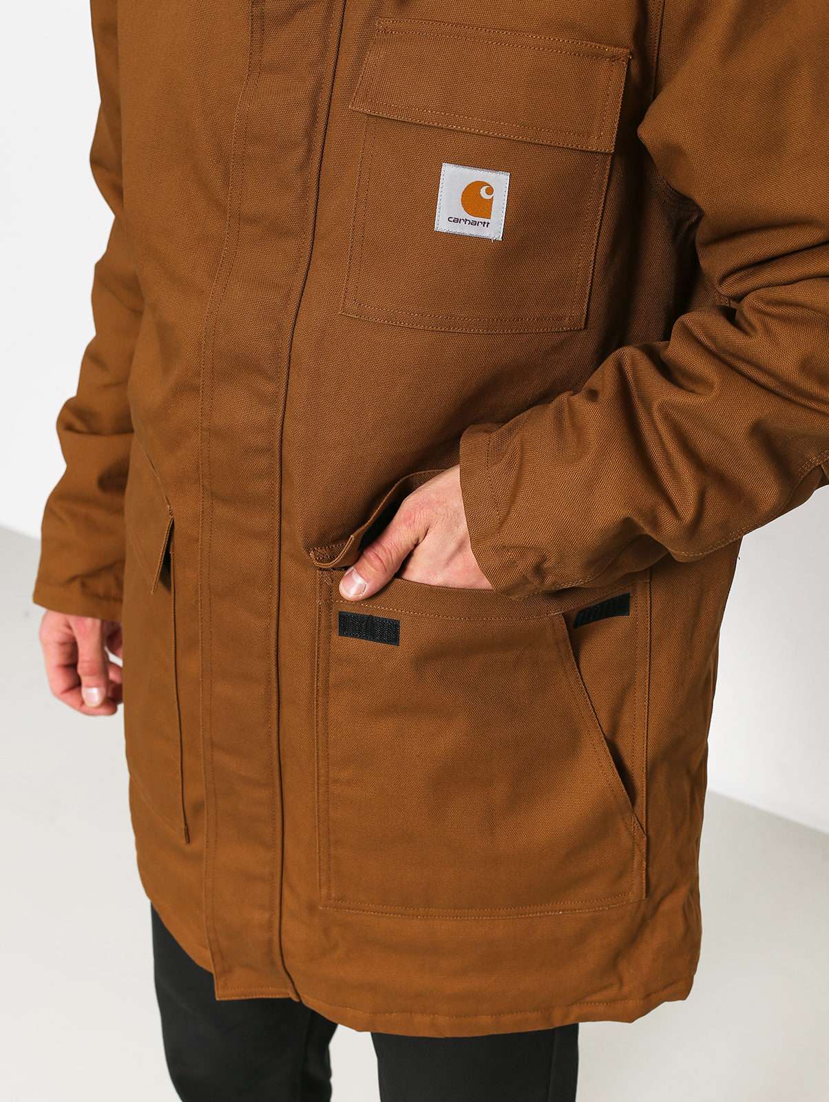 Carhartt WIP Siberian Jacket (hamilton brown rigid)