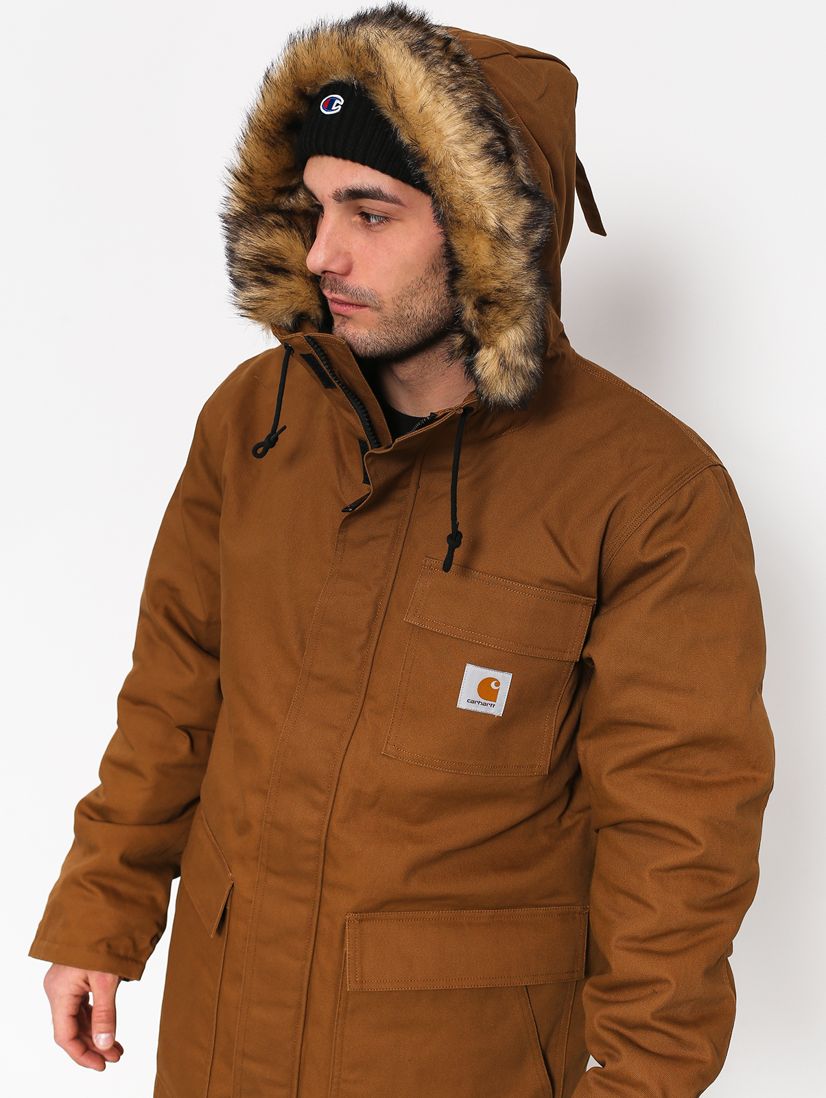 Carhartt WIP Siberian Jacket (hamilton brown rigid)
