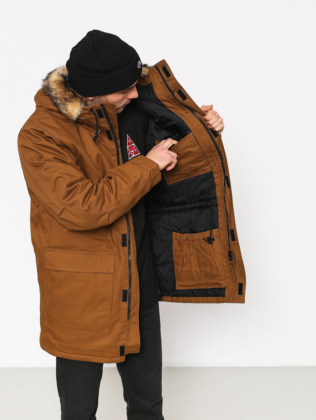 Carhartt WIP Siberian Jacket (hamilton brown rigid)