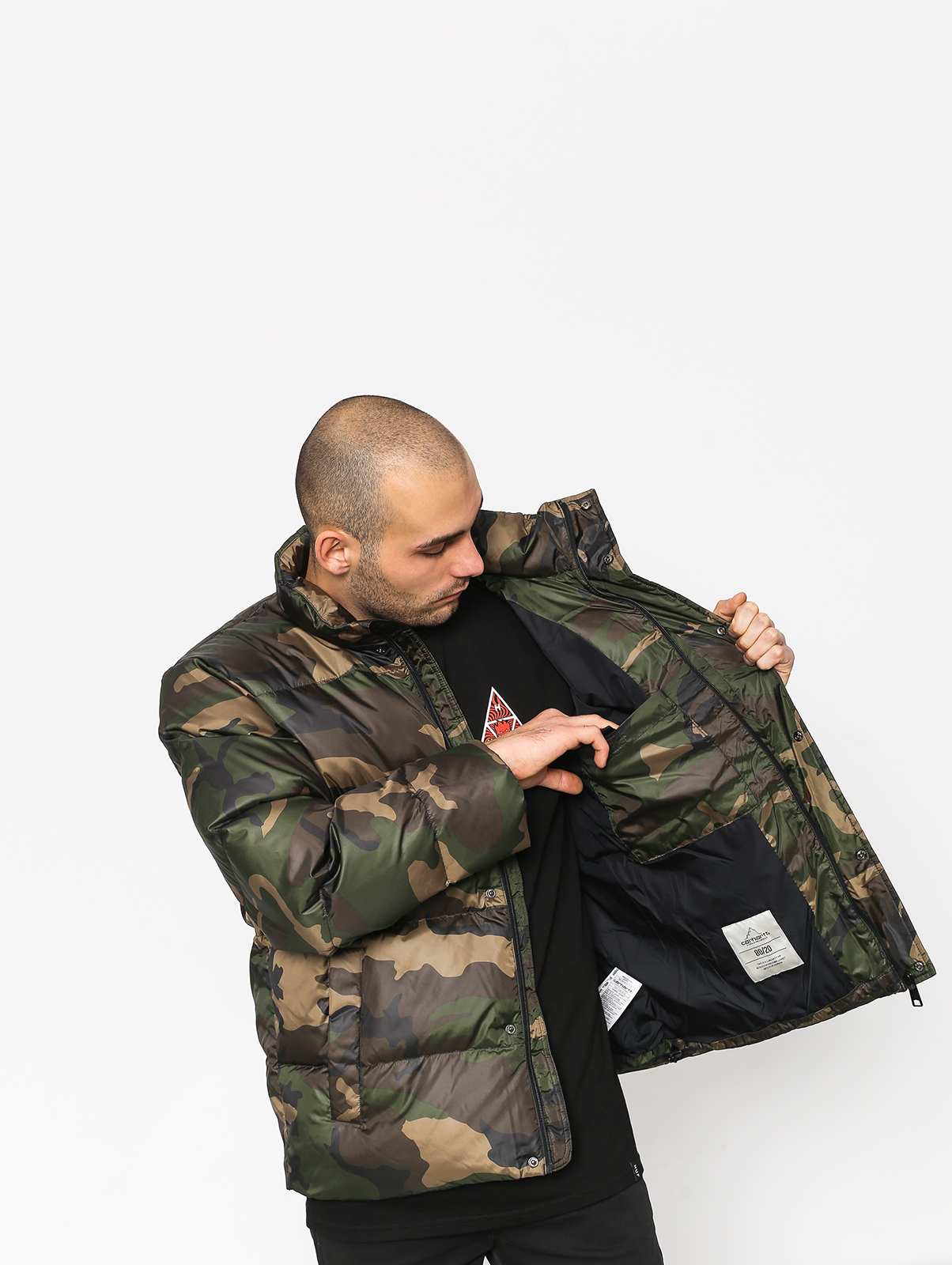 carhartt wip jacket camo