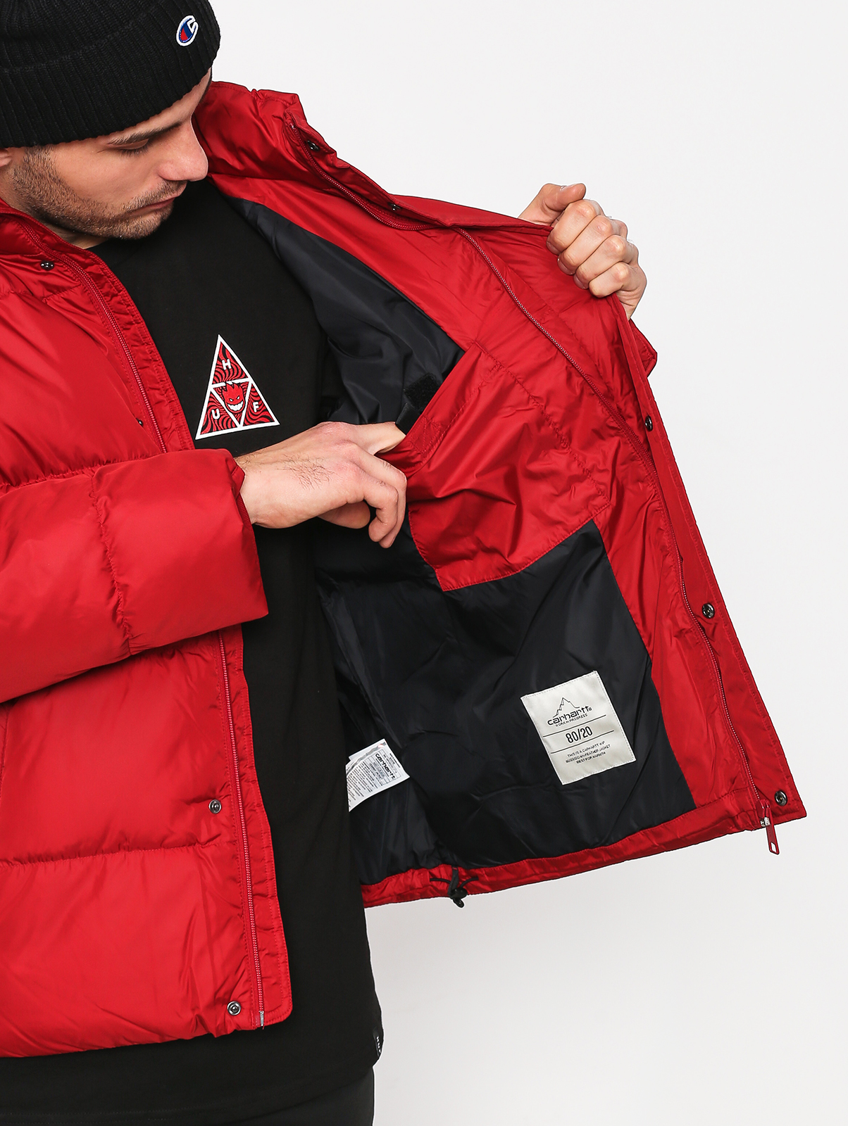 Carhartt WIP Deming Jacket (blast red)