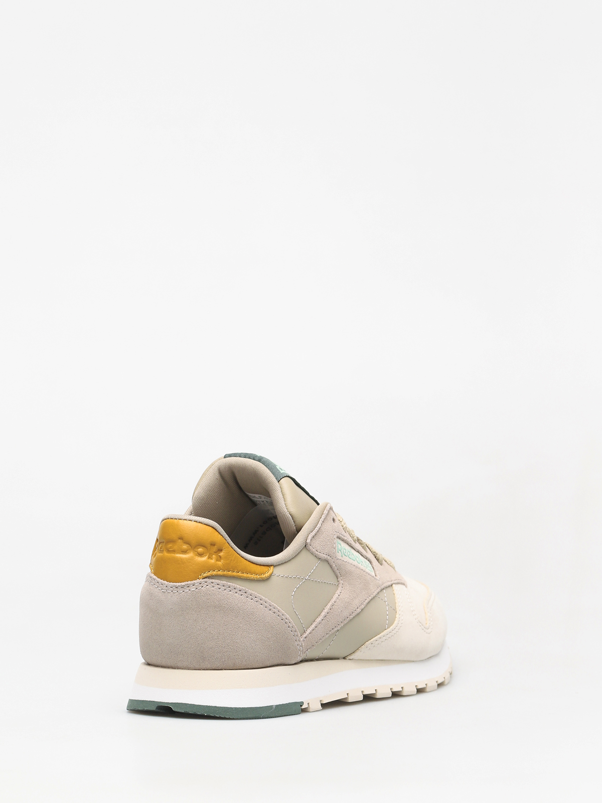 Reebok Classic Leather Schuhe Wmn (cb spr neutral/sandtrp/wd khaki/wht/chalk grn)