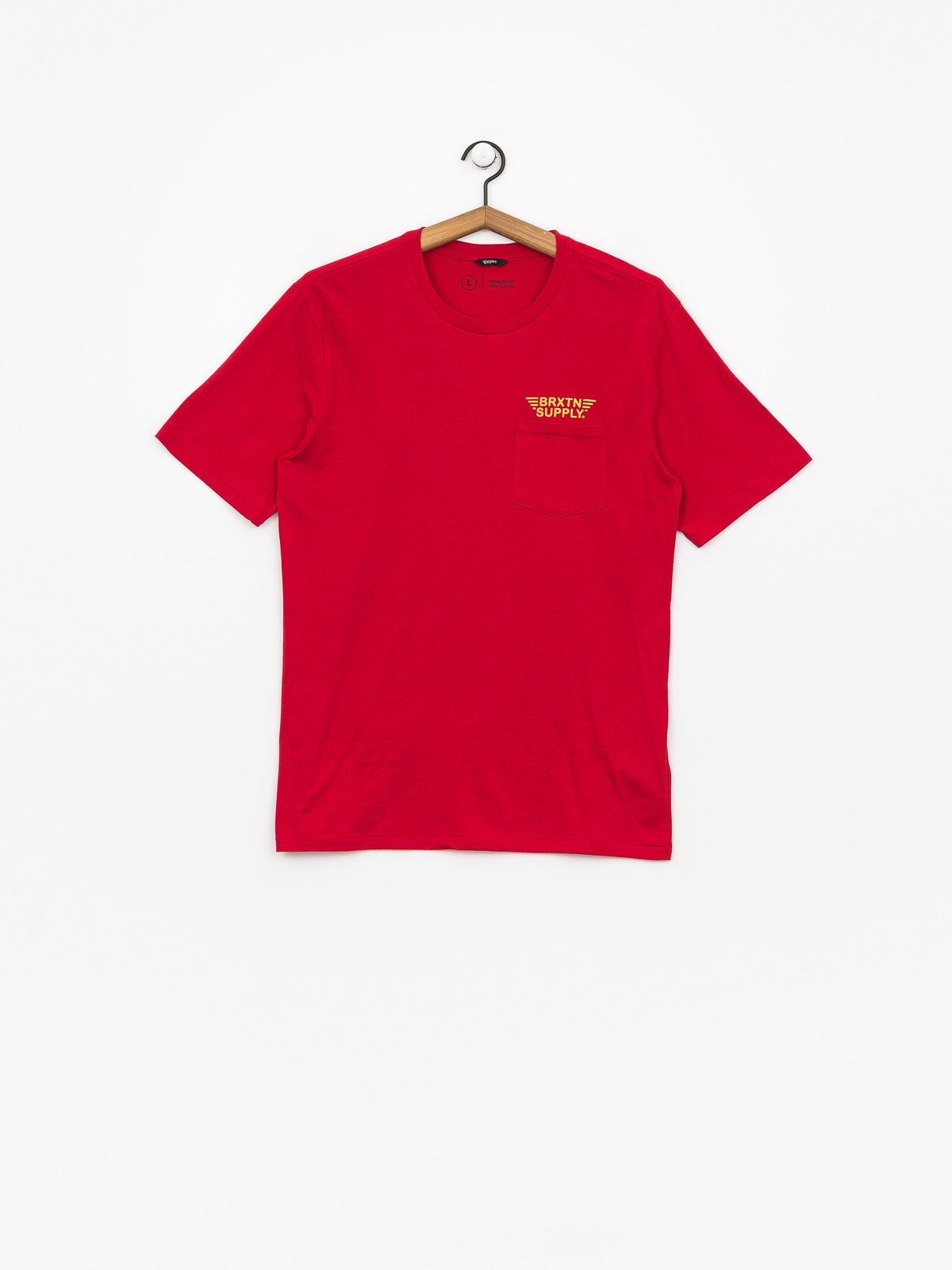 Brixton Pinion Pkt T-shirt (cayenne)