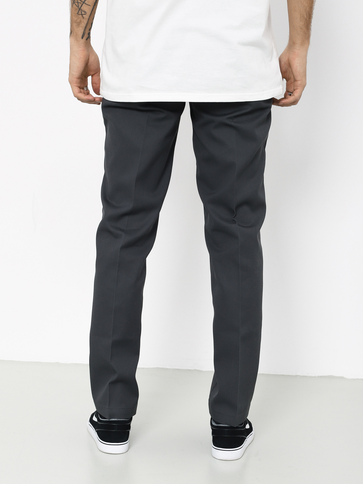 Dickies WP873 Slim Straight Work Pant Hose (charcoal grey)