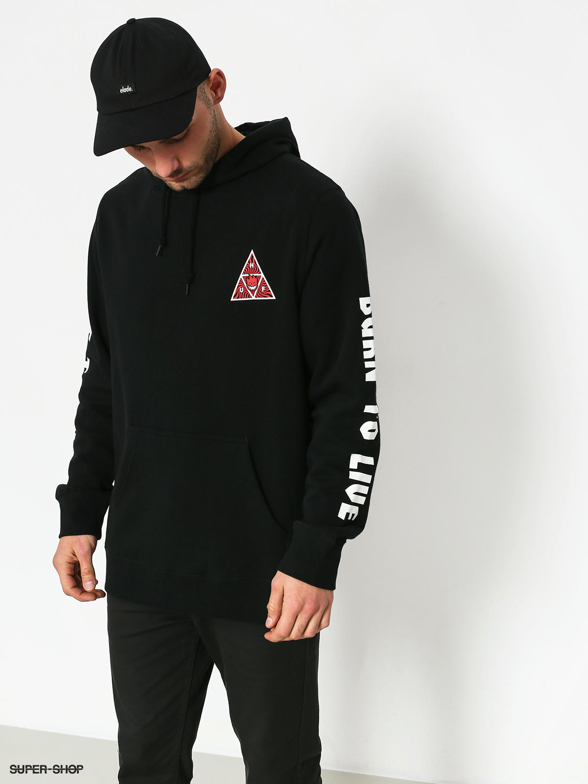 Huf x sales spitfire triangle hoodie