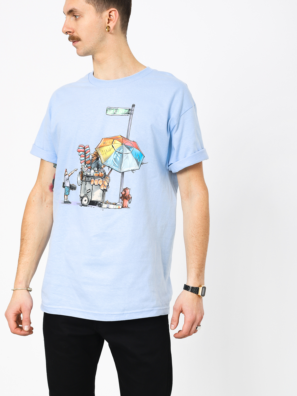 DGK Vendor T-shirt (powder blue)
