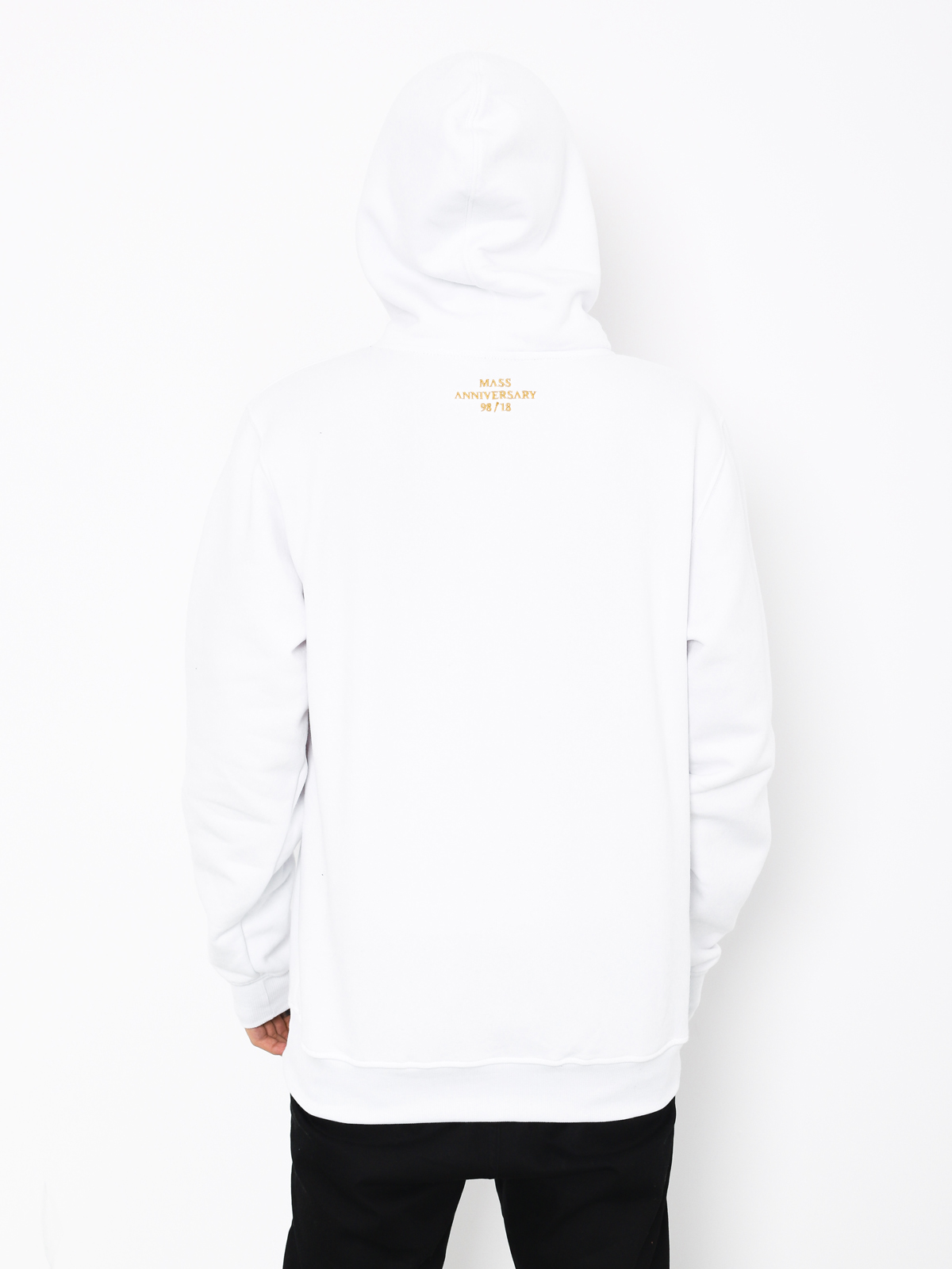 MassDnm Golden Crown HD Hoodie (white)