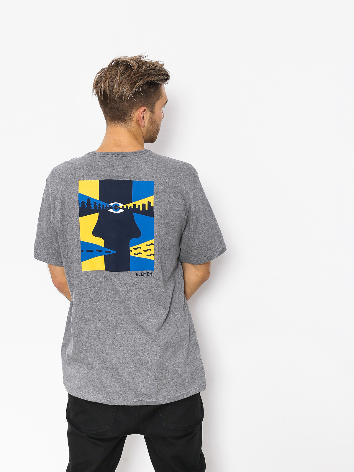 Element T-shirt About Face (grey heather)