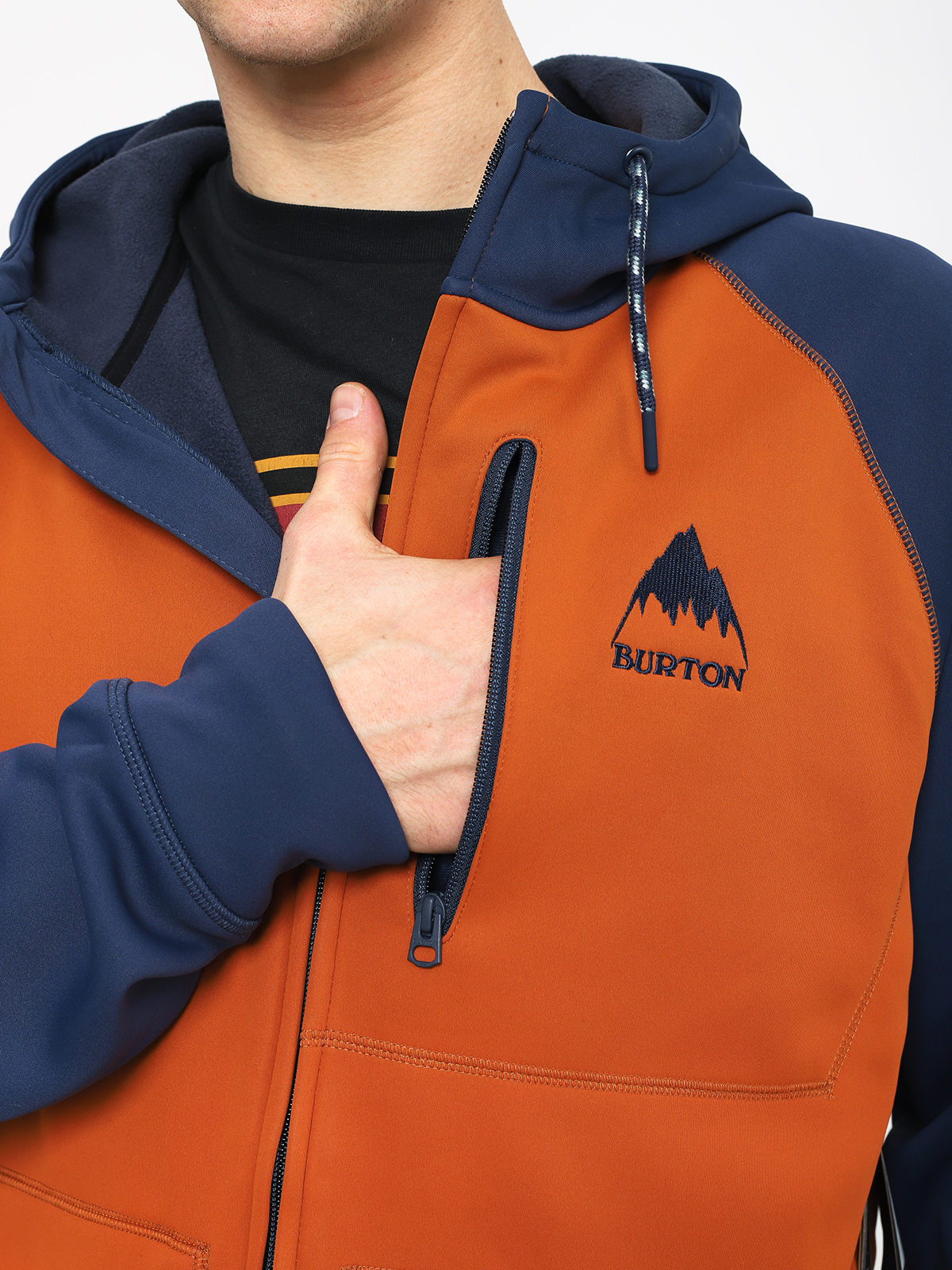 Mens Burton Crown Bndd ZHD Active sweatshirt (adobe/modigo)