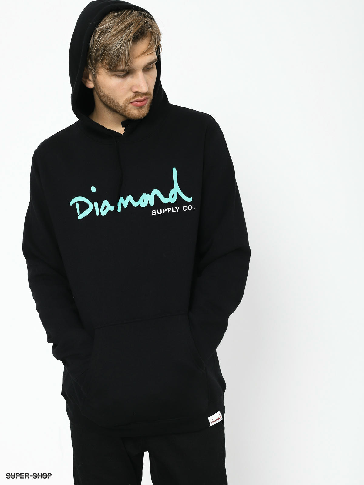 diamond black hoodie