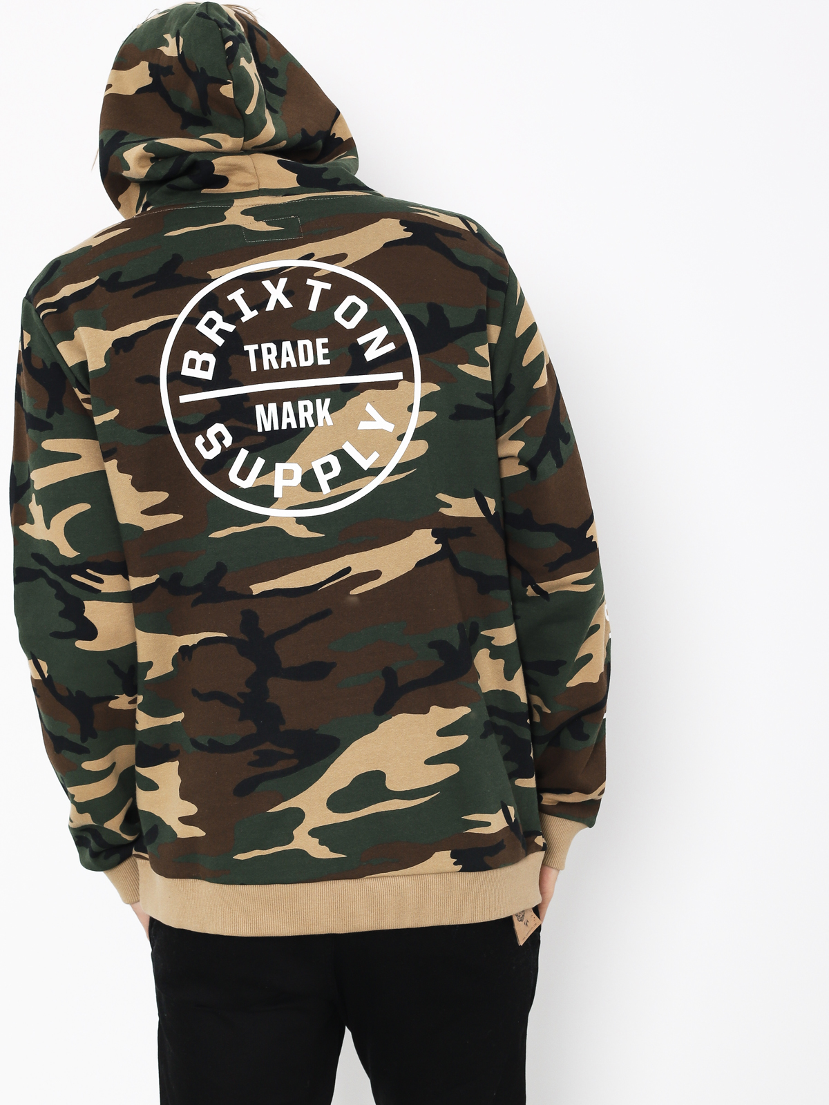 Brixton camo fashion hoodie