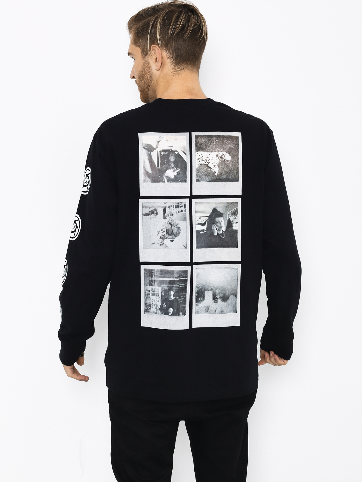 Element Nassim Longsleeve (flint black)