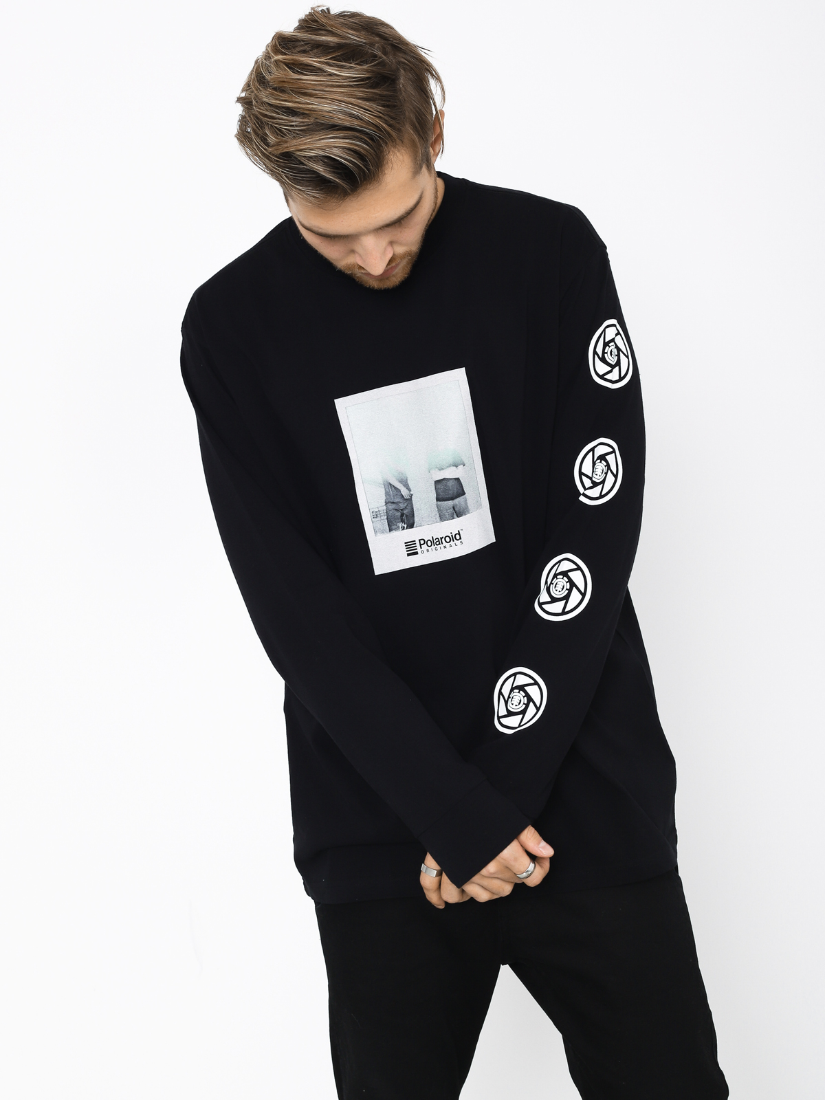 Element Nassim Longsleeve (flint black)