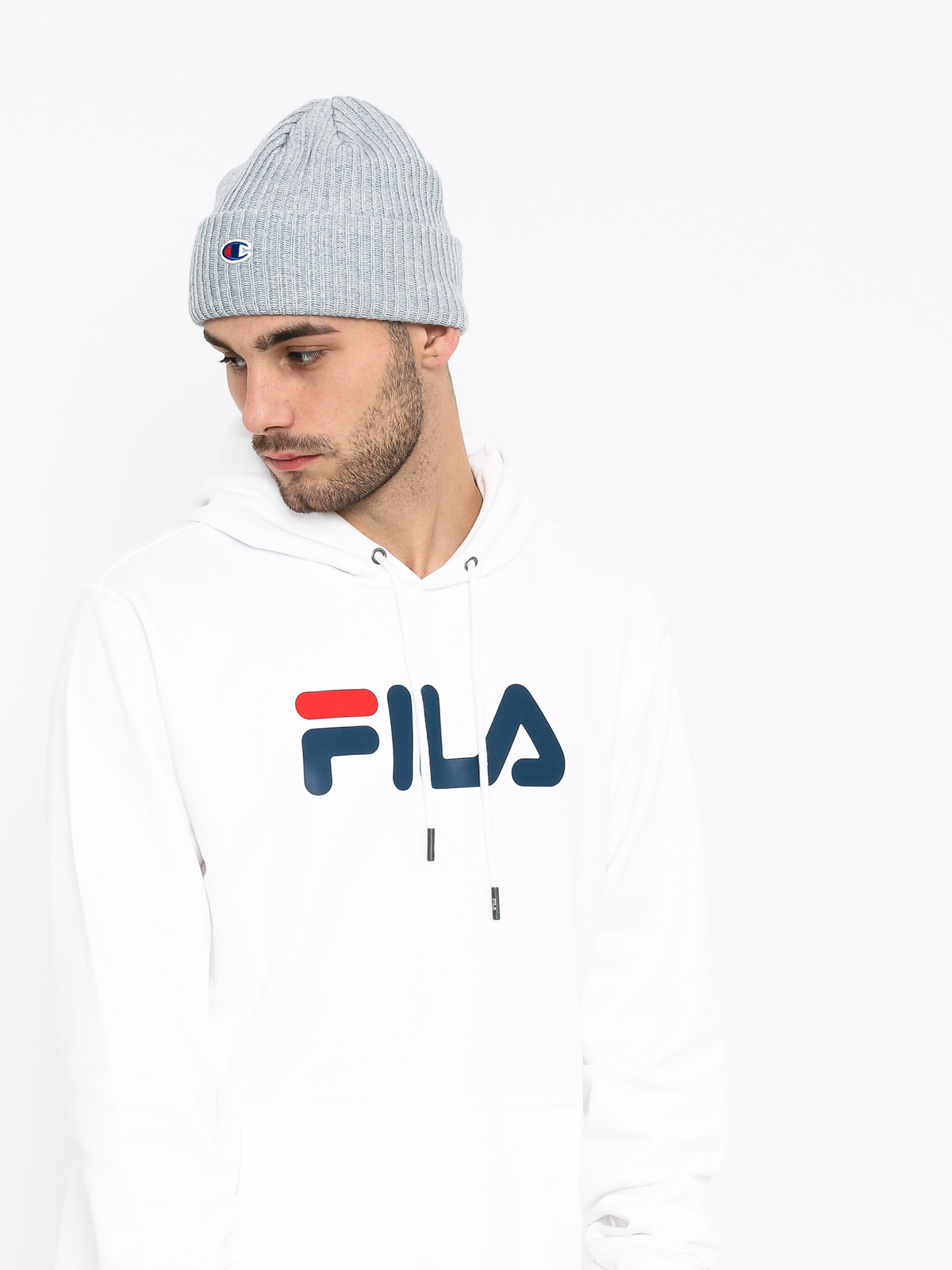 Fila hotsell white hoodie